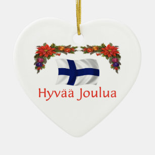 Finland Kerstmis Keramisch Ornament