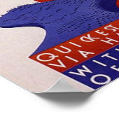 Finland . Land van de meren, Poster (Hoek)