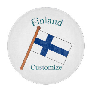 Finland Land Vlag Thunder_Cove Snijplank