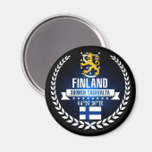 Finland Magneet (Voorkant / Achterkant)