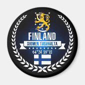Finland Magneet (Voorkant)