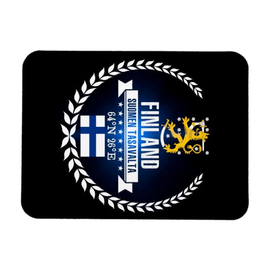 Finland Magneet (Horizontaal)