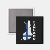 Finland Magneet (Voorkant / Achterkant)