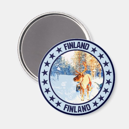 Finland Magneet (Voorkant / Achterkant)