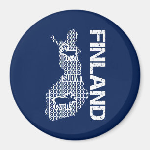  FINLAND MAP magnet