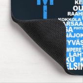FINLAND MAP mousepad Muismat (Hoek)