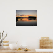 Finland Midnight Sun Poster (Keuken)