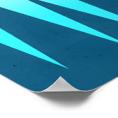 Finland Minimale Reisposter Poster (Hoek)