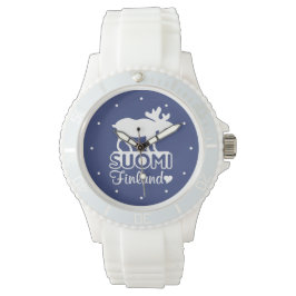 FINLAND MOOSE-horloges Horloge