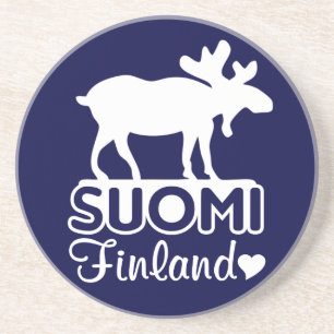 Finland Moose onderzetter