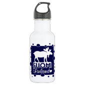Finland Moose Waterfles (Voorkant)