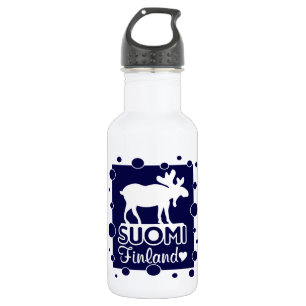 Finland Moose Waterfles