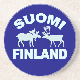 Finland onderzetter Moose & Reindester