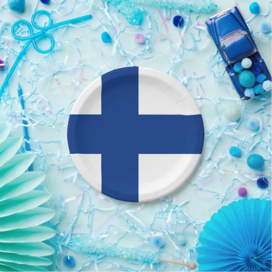 Finland Papieren Bordje (Feest)
