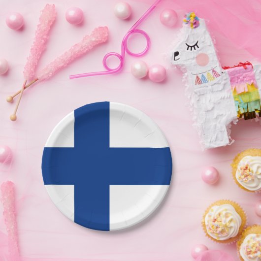 Finland Papieren Bordje (Feest)
