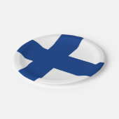 Finland Papieren Bordje (Gekanteld)