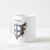 Finland [personaliseren] koffiemok (Voorkant links)