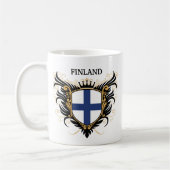 Finland [personaliseren] koffiemok (Links)