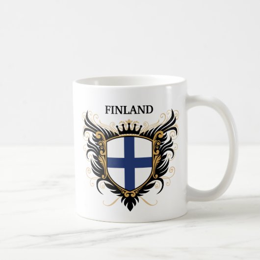 Finland [personaliseren] koffiemok (Rechts)