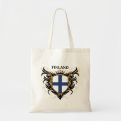 Finland [personaliseren] tote bag (Voorkant)