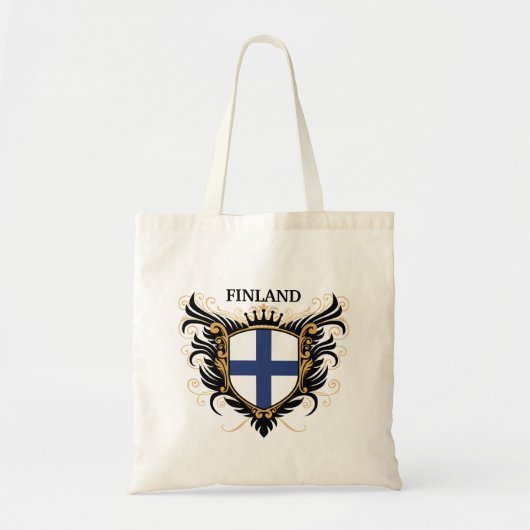 Finland [personaliseren] tote bag (Voorkant)