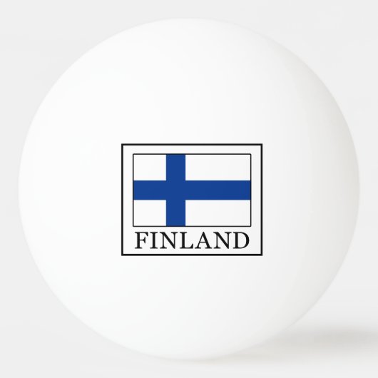 Finland Pingpongbal (Voorkant)