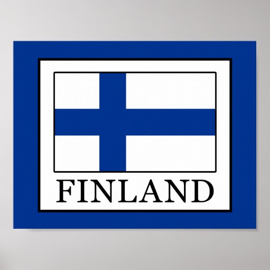 Finland Poster (Voorkant)