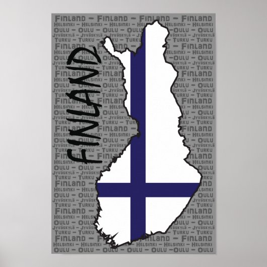 Finland Poster (Voorkant)