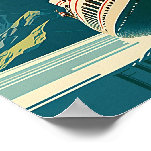 Finland Poster voor reisreizen (Hoek)