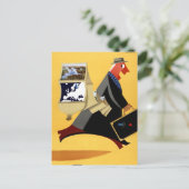 Finland - Poster voor reizen teruggezet Briefkaart (Staand voorkant)