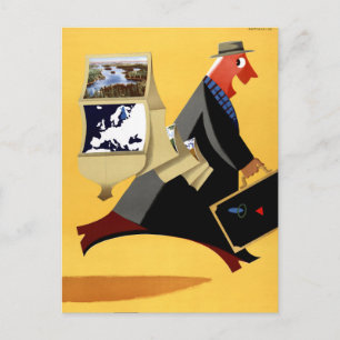 Finland - Poster voor reizen teruggezet Briefkaart