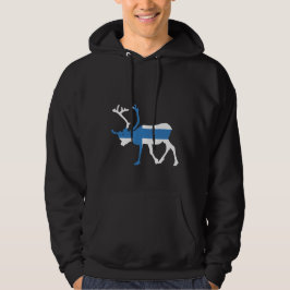 Finland Reindeer Hoodie