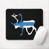Finland Reindeer Mousepad Muismat (Met muis)