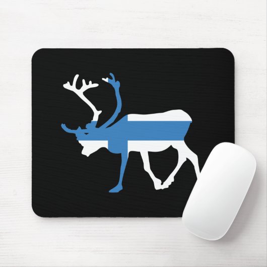 Finland Reindeer Mousepad Muismat (Met muis)