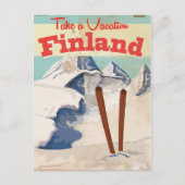 Finland reisposter Briefkaart (Voorkant)