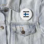 Finland Rocks Ronde Button 5,7 Cm (In situ)
