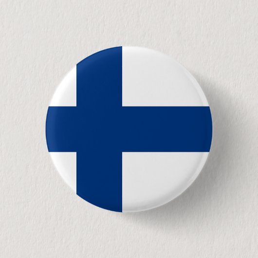 Finland Ronde Button 3,2 Cm (Voorkant)