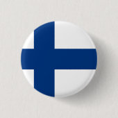 Finland Ronde Button 3,2 Cm (Voorkant)