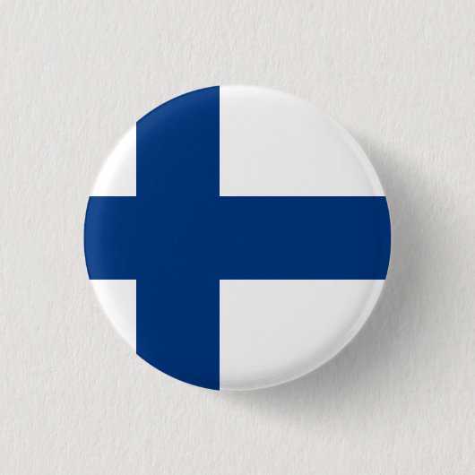 Finland Ronde Button 3,2 Cm (Voorkant)