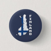Finland Ronde Button 3,2 Cm (Voorkant)