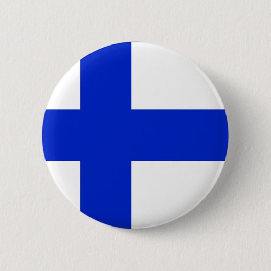 Finland Ronde Button 5,7 Cm (Voorkant)