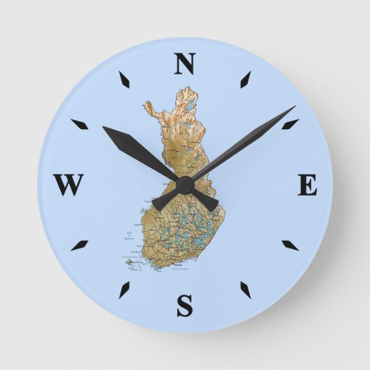 Finland Ronde Klok (Voorkant)