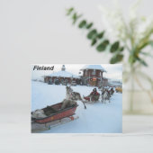 finland-santa-Angie--.jpg Feestdagenkaart (Staand voorkant)