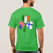 Finland Shamrock T-shirt (Achterkant)