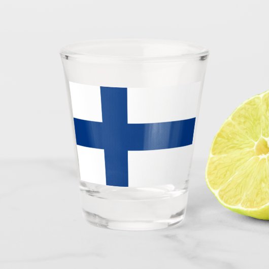 FINLAND SHOT GLASS GLAS (Voorkant)