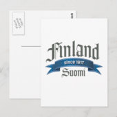 Finland sinds 1917 briefkaart (Voorkant / Achterkant)