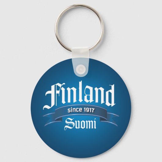Finland sinds 1917 Herziene editie Sleutelhanger (Voorkant)