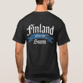 Finland sinds 1917 Rev Back T-shirt (Achterkant)