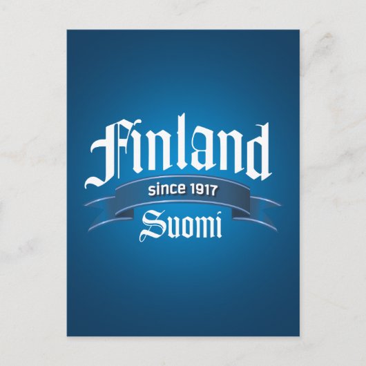 Finland sinds 1917 Rev. Briefkaart (Voorkant)