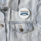 Finland sinds 1917 ronde button 5,7 cm (In situ)